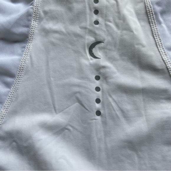 Zyia Active White Panel Mesh Tank-Size Small - Picture 6 of 8